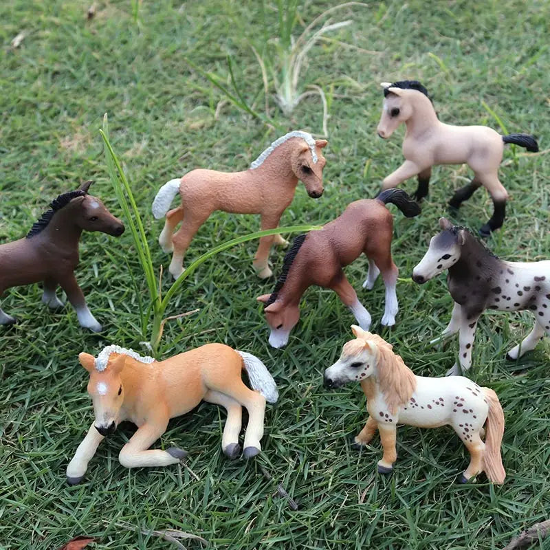 Farm & Stable Playset – Educational Horse & Cowboy Figures for Kids