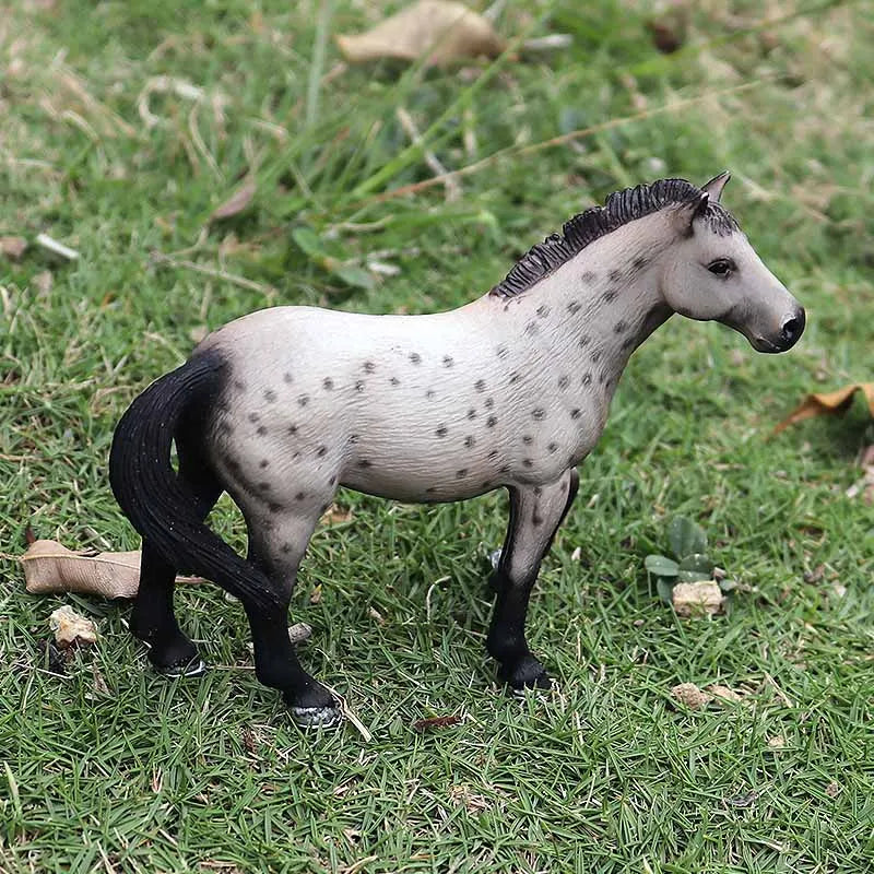 Forest Wild Steed – Realistic Horse Model Figures | Haflinger & Ferghana