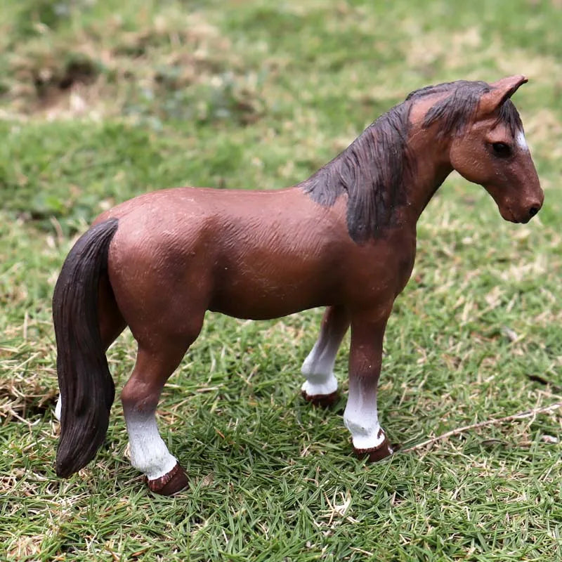 Forest Wild Steed – Realistic Horse Model Figures | Haflinger & Ferghana