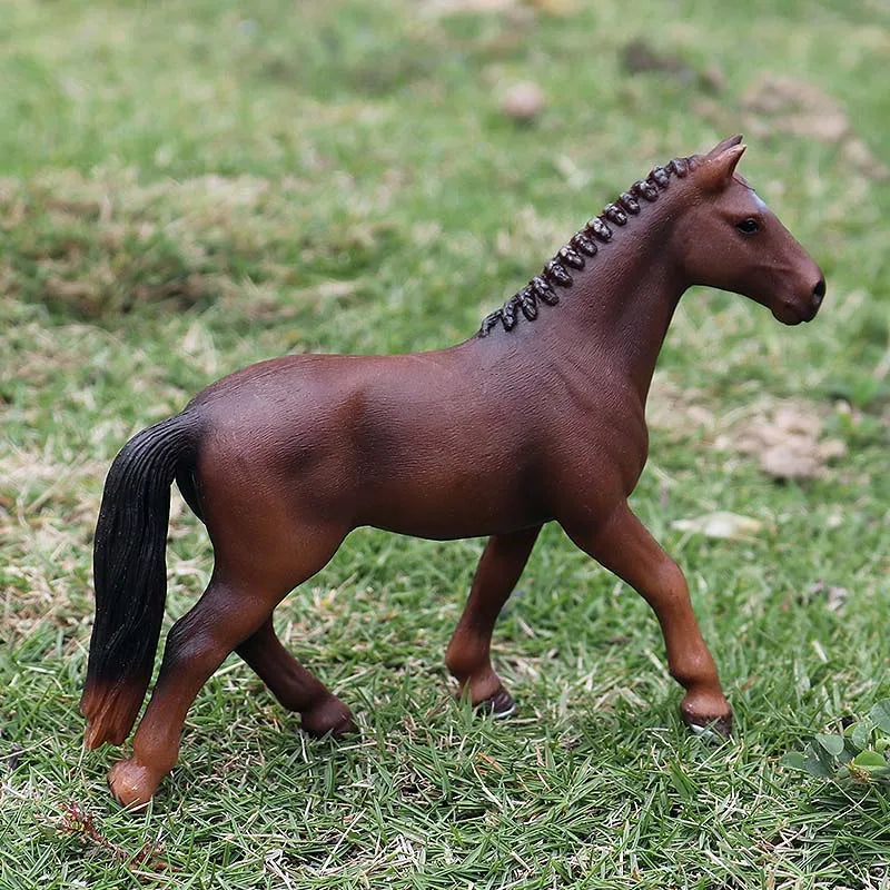 Forest Wild Steed – Realistic Horse Model Figures | Haflinger & Ferghana