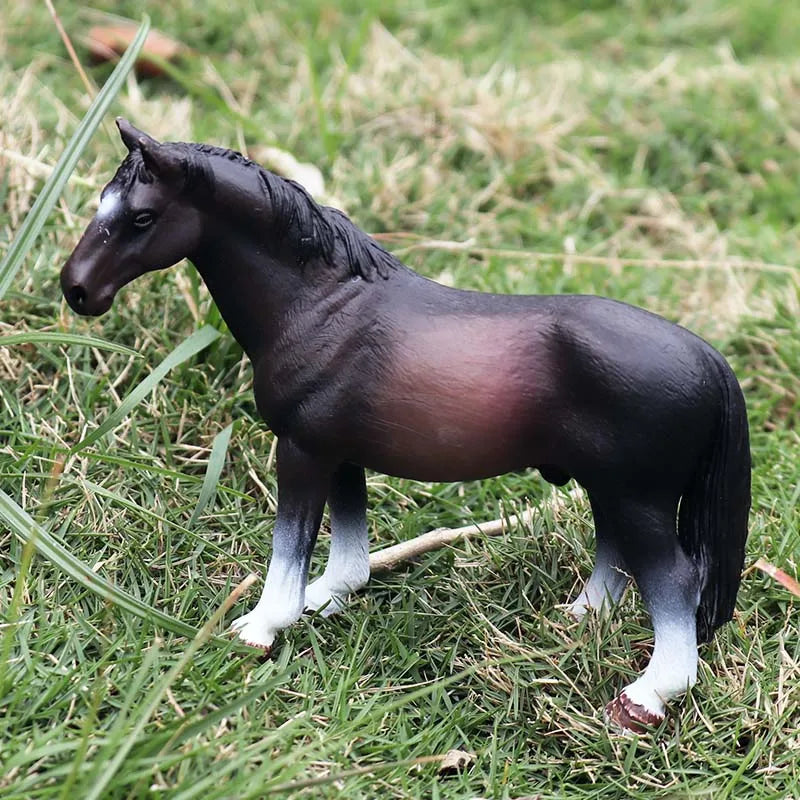 Forest Wild Steed – Realistic Horse Model Figures | Haflinger & Ferghana