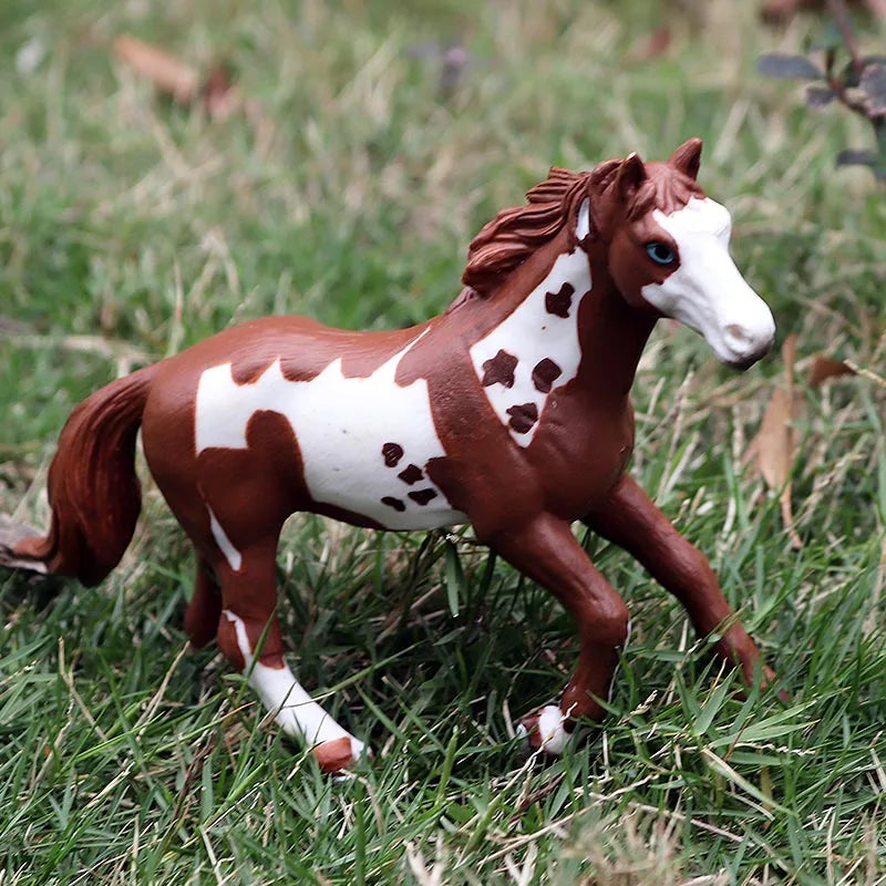 Forest Wild Steed – Realistic Horse Model Figures | Haflinger & Ferghana