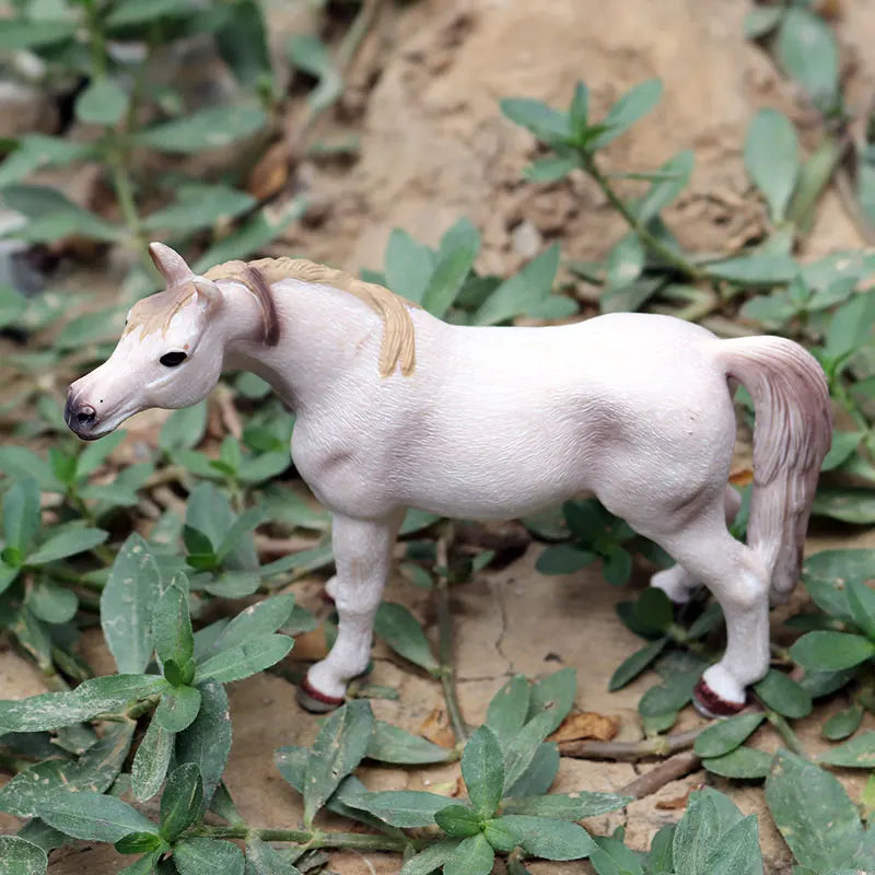 Forest Wild Steed – Realistic Horse Model Figures | Haflinger & Ferghana