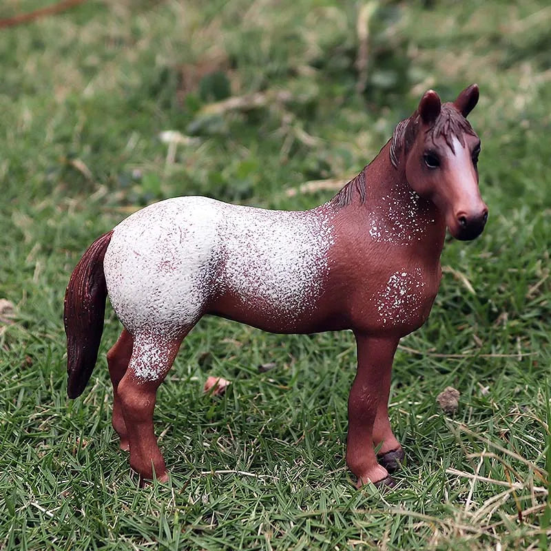 Forest Wild Steed – Realistic Horse Model Figures | Haflinger & Ferghana