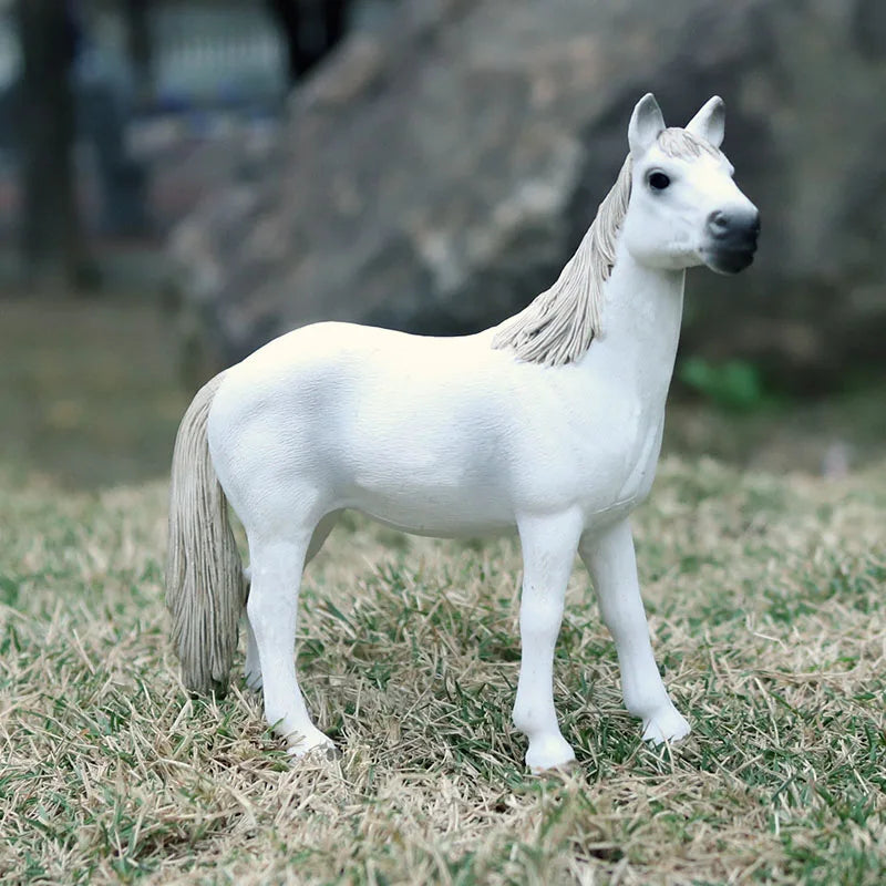 Forest Wild Steed – Realistic Horse Model Figures | Haflinger & Ferghana