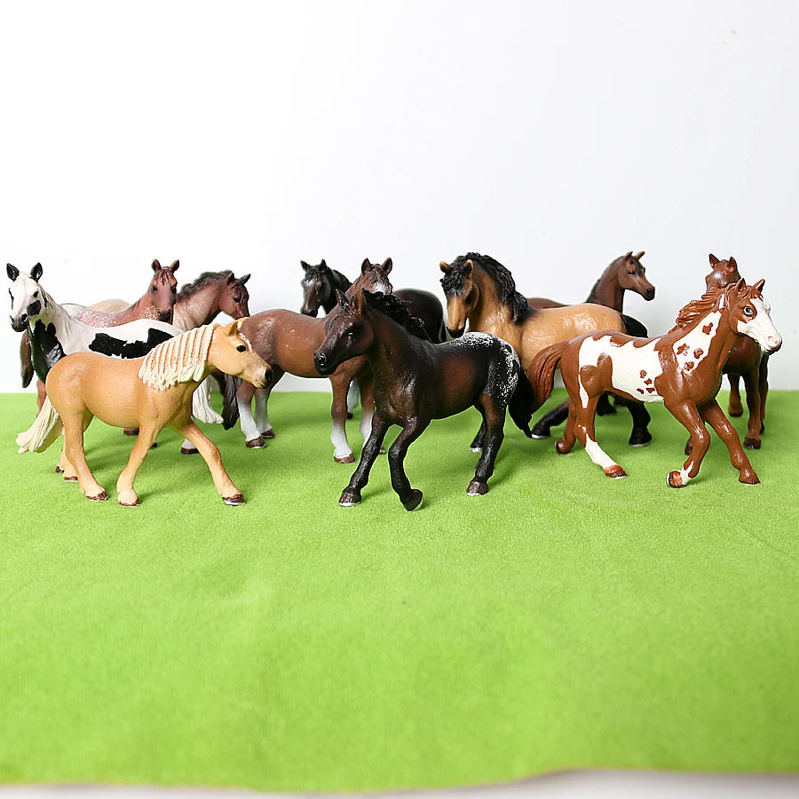 Realistic Horse Model Figures – Foal & Pony Collectibles