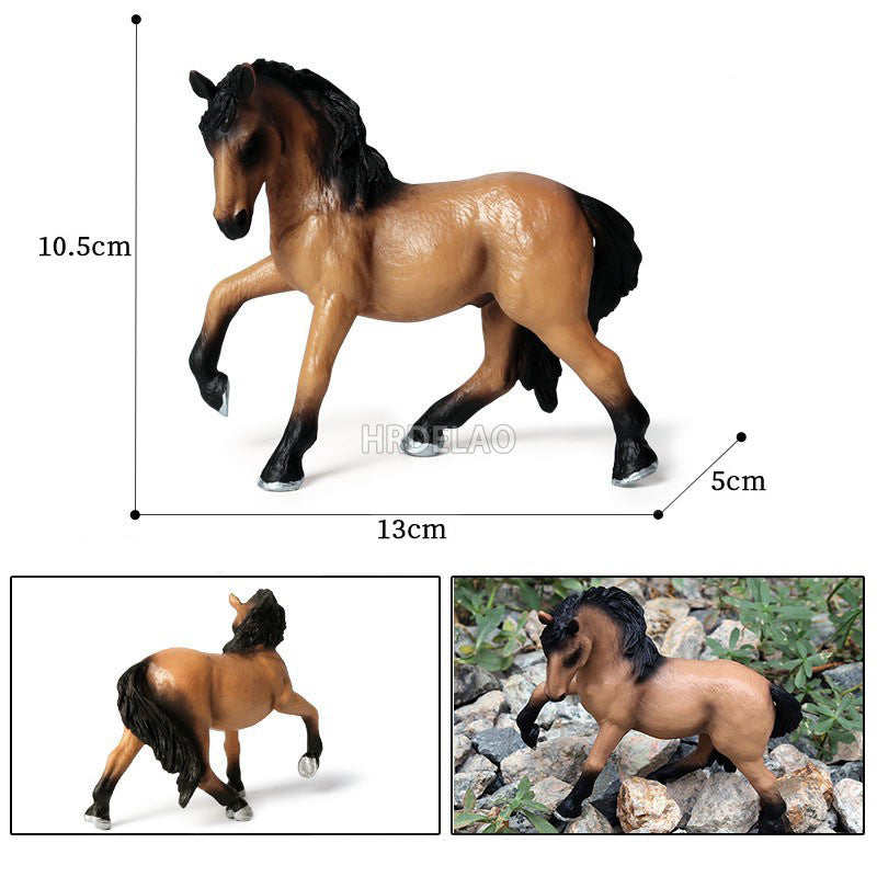 Farm Horse Model Figures – Appaloosa, Hanover, Clydesdale, Quarter & Arabian