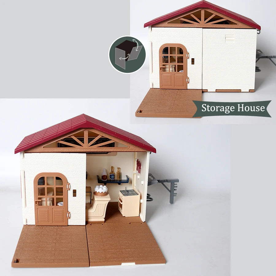 Farm & Riding Playset – Horses, Foals & Riders Figurines | Ideal Gift