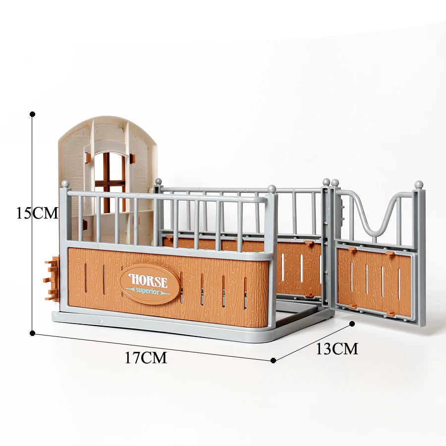 Farm & Riding Playset – Horses, Foals & Riders Figurines | Ideal Gift