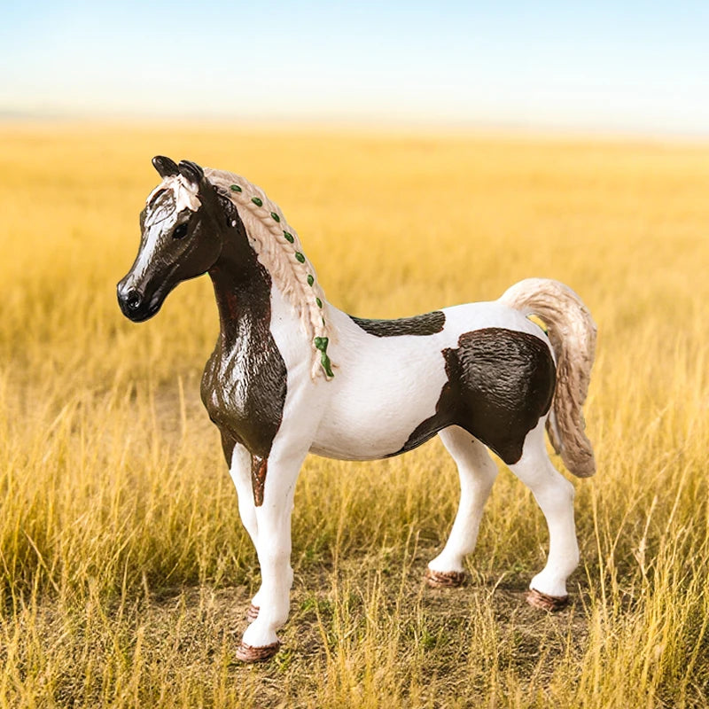 Forest Wild Steed – Realistic Horse Model Figures | Haflinger & Ferghana