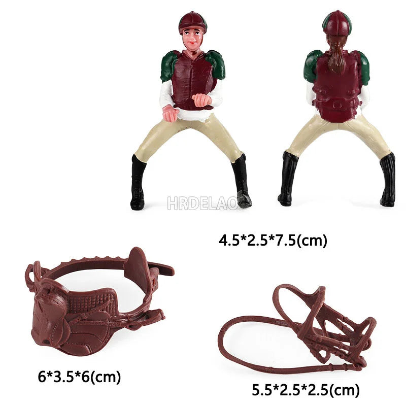 Farm Horse Model Figures – Appaloosa, Hanover, Clydesdale, Quarter & Arabian