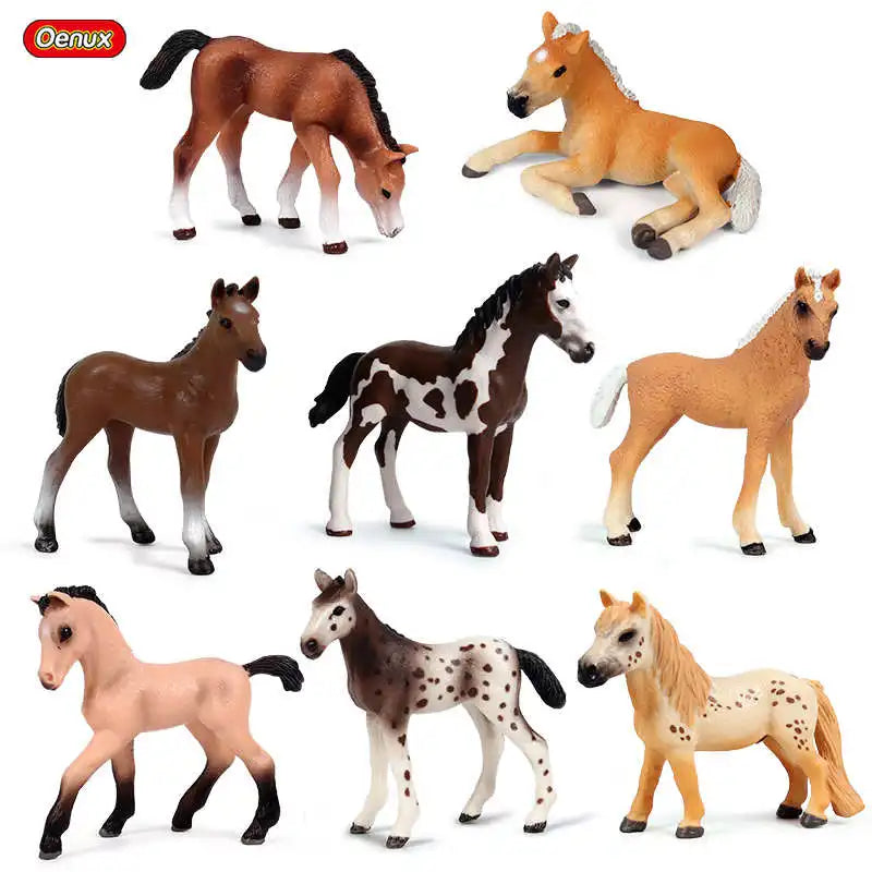 Farm & Stable Playset – Educational Horse & Cowboy Figures for Kids