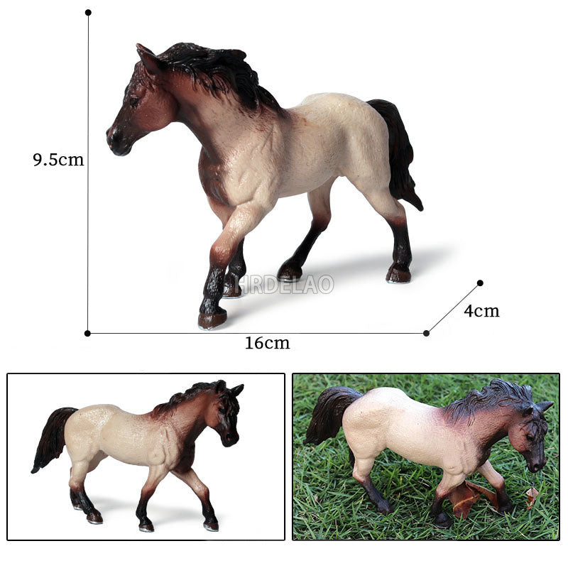 Farm Horse Model Figures – Appaloosa, Hanover, Clydesdale, Quarter & Arabian