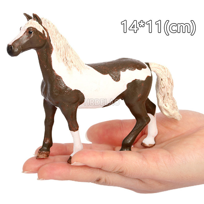 Farm Horse Model Figures – Appaloosa, Hanover, Clydesdale, Quarter & Arabian