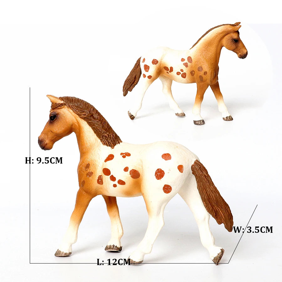 Horse & Farm Animal Figures – Playset