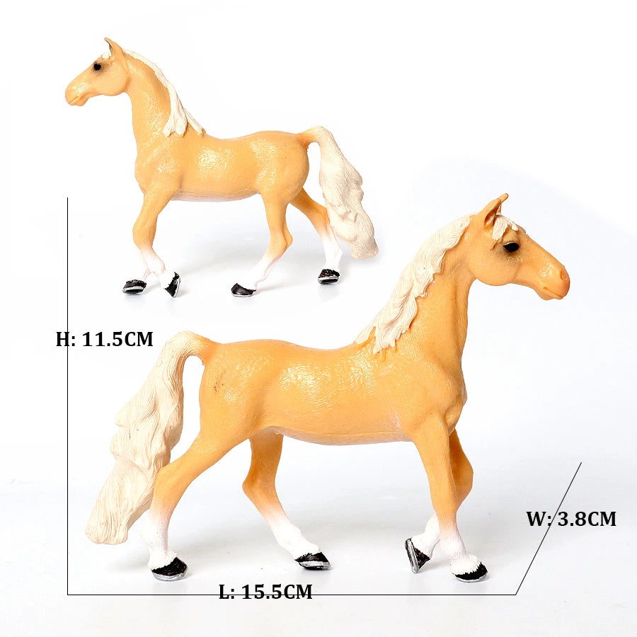 Horse & Farm Animal Figures – Playset