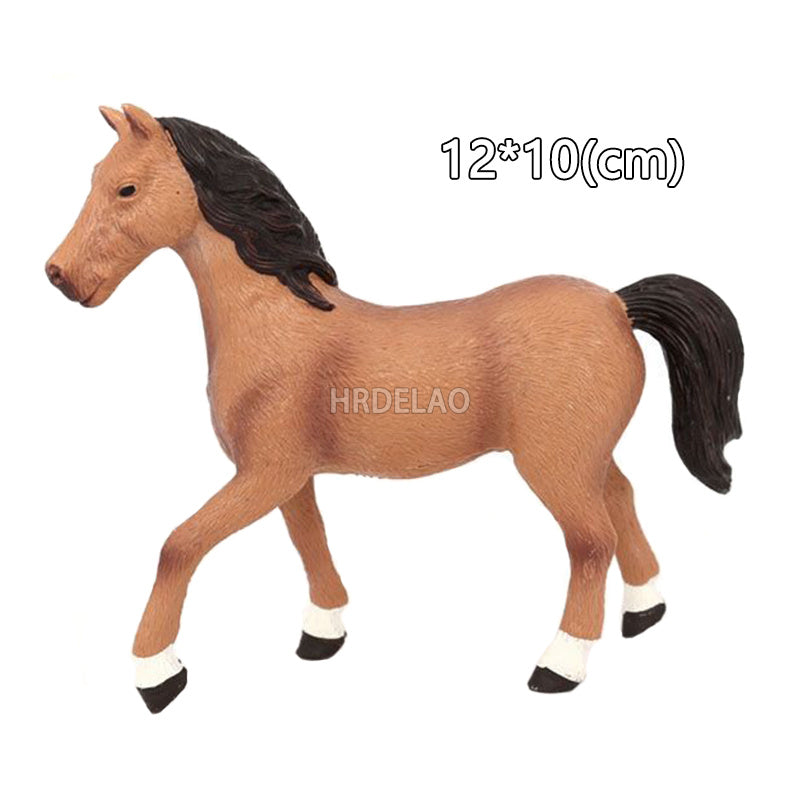 Farm Horse Model Figures – Appaloosa, Hanover, Clydesdale, Quarter & Arabian
