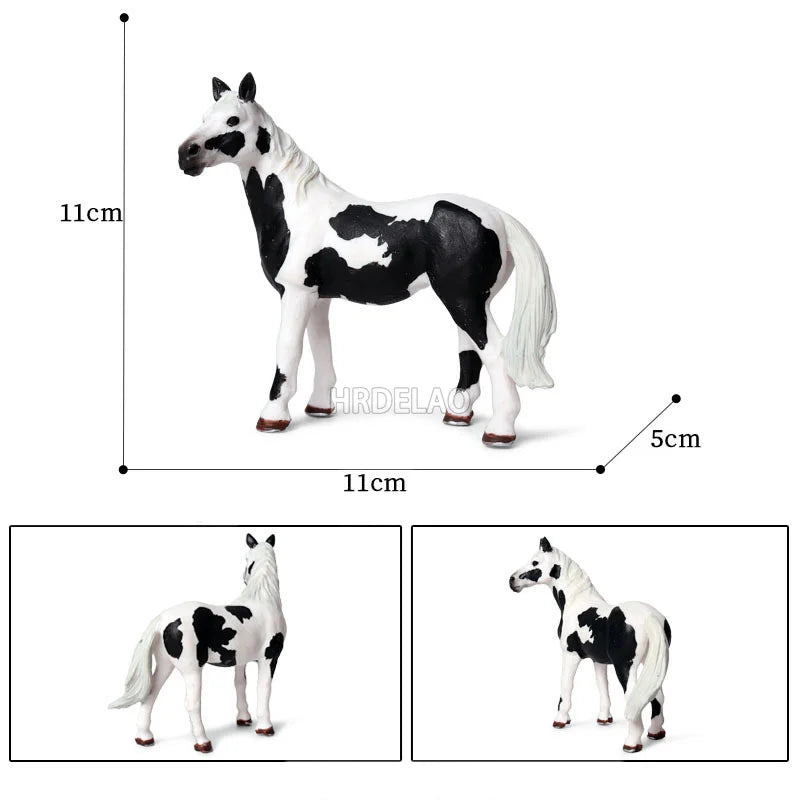 Farm Horse Model Figures – Appaloosa, Hanover, Clydesdale, Quarter & Arabian