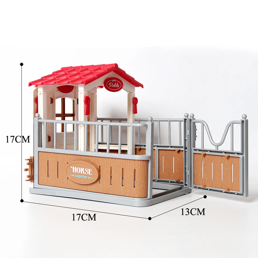 Farm & Riding Playset – Horses, Foals & Riders Figurines | Ideal Gift