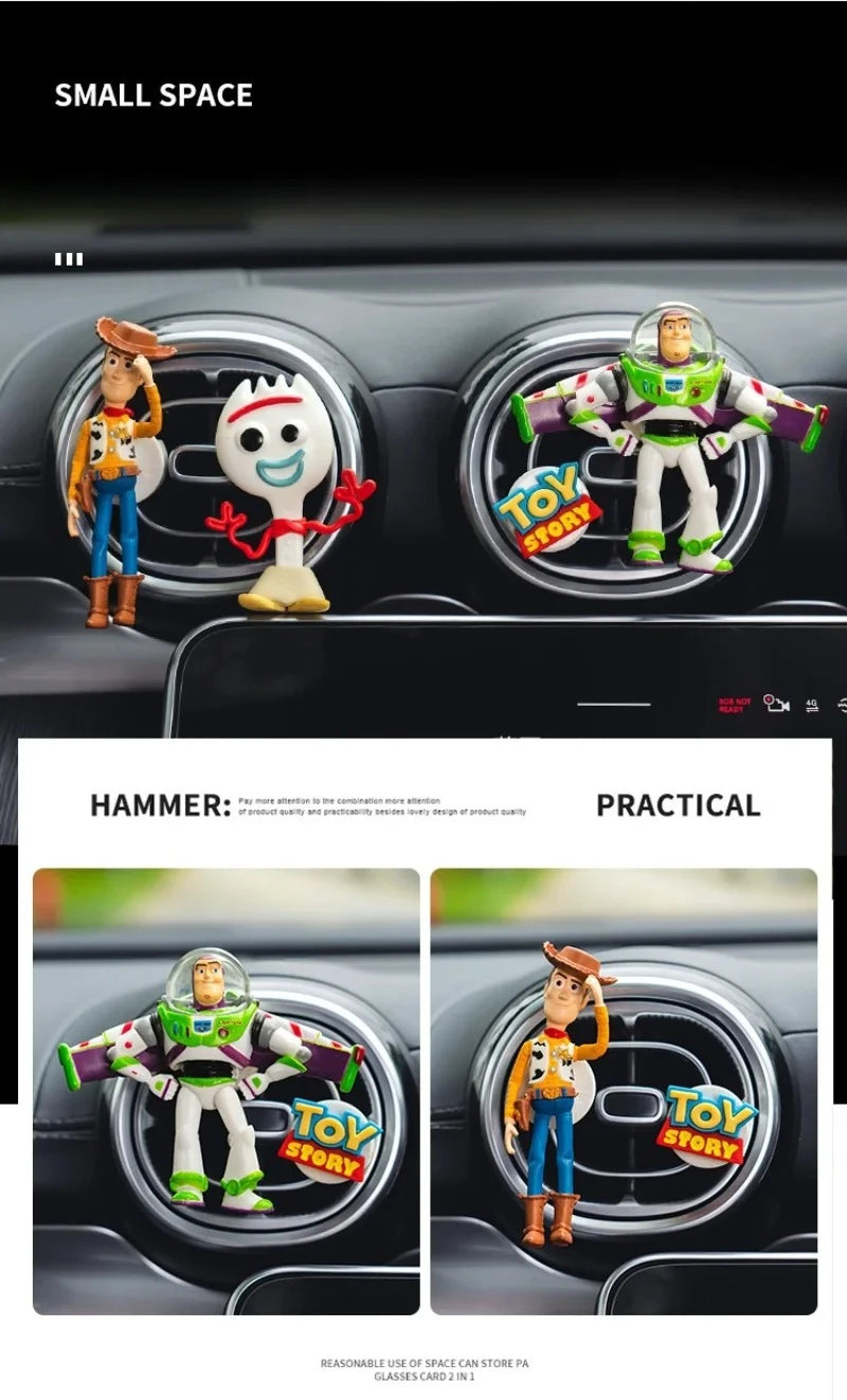 Disney Toy Story Woody & Buzz Lightyear – Car Air Freshener & Cartoon Decor