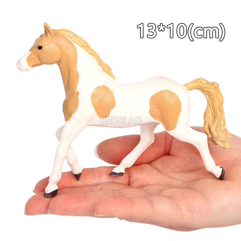 Farm Horse Model Figures – Appaloosa, Hanover, Clydesdale, Quarter & Arabian