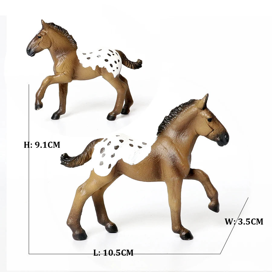 Horse & Farm Animal Figures – Playset