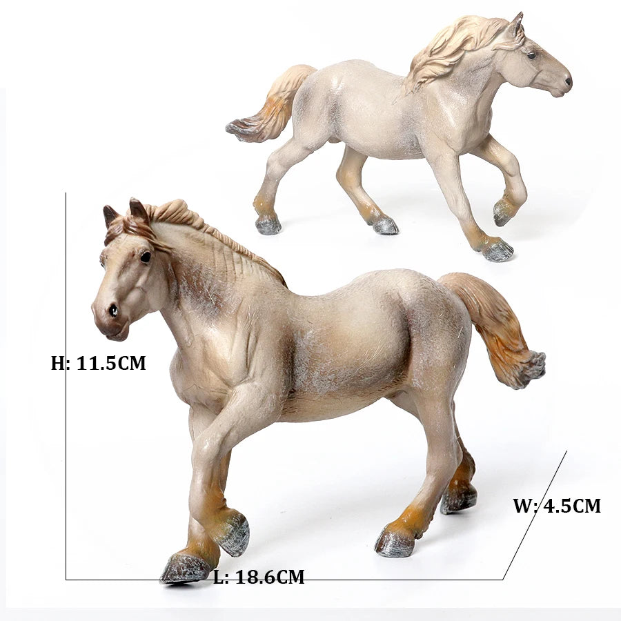 Horse & Farm Animal Figures – Playset