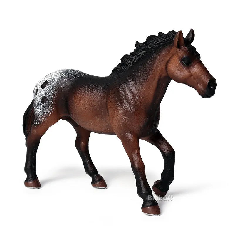 Horse Race Playset – Horseman & Farm Animal Figurines