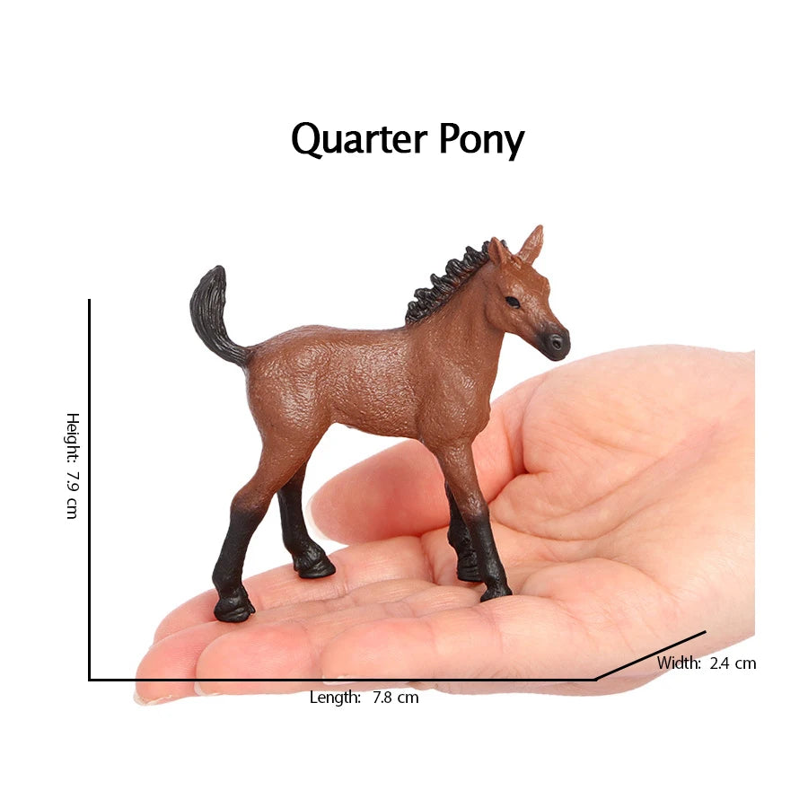 Horse & Farm Animal Figures – Playset