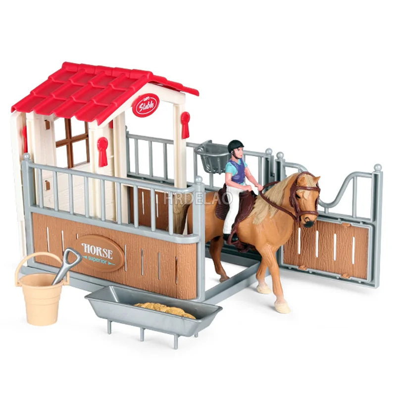 Farm Horse Model Figures – Appaloosa, Hanover, Clydesdale, Quarter & Arabian