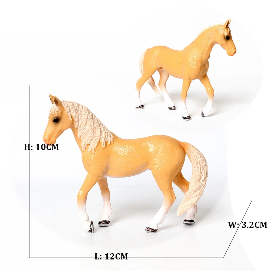 Horse & Farm Animal Figures – Playset