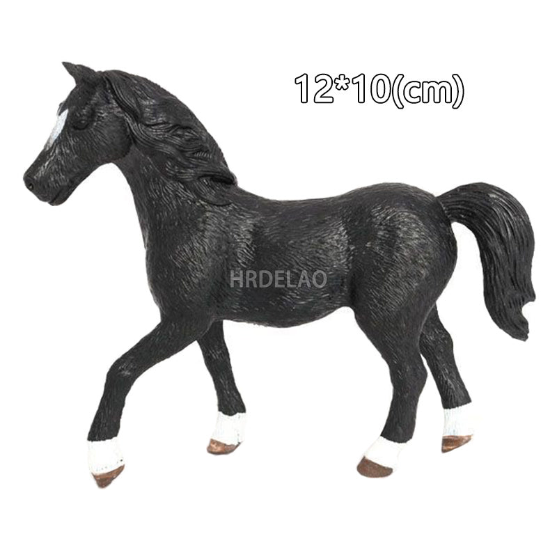 Farm Horse Model Figures – Appaloosa, Hanover, Clydesdale, Quarter & Arabian