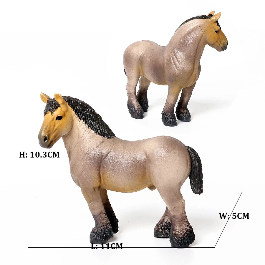Horse & Farm Animal Figures – Playset