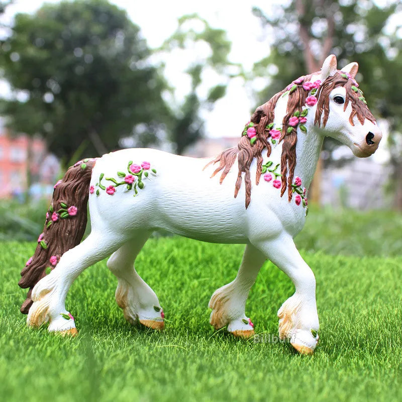Horse Race Playset – Horseman & Farm Animal Figurines