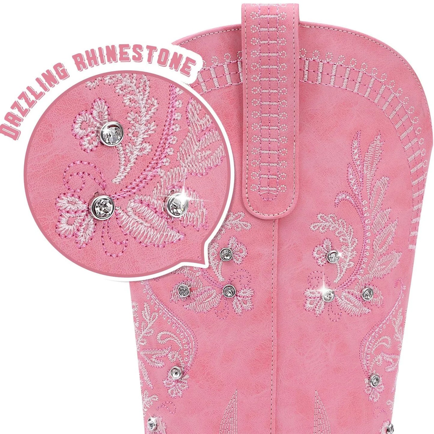 Cowboy Boots for Women - Wide Calf Knee High Western Cowgirl Boots