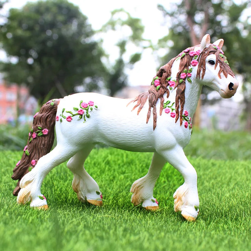 Horse Race Playset – Horseman & Farm Animal Figurines