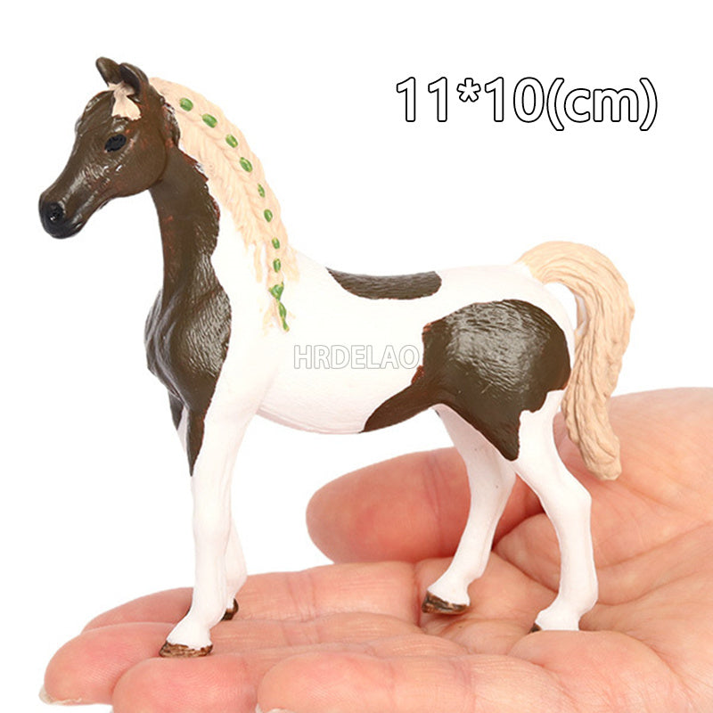 Farm Horse Model Figures – Appaloosa, Hanover, Clydesdale, Quarter & Arabian