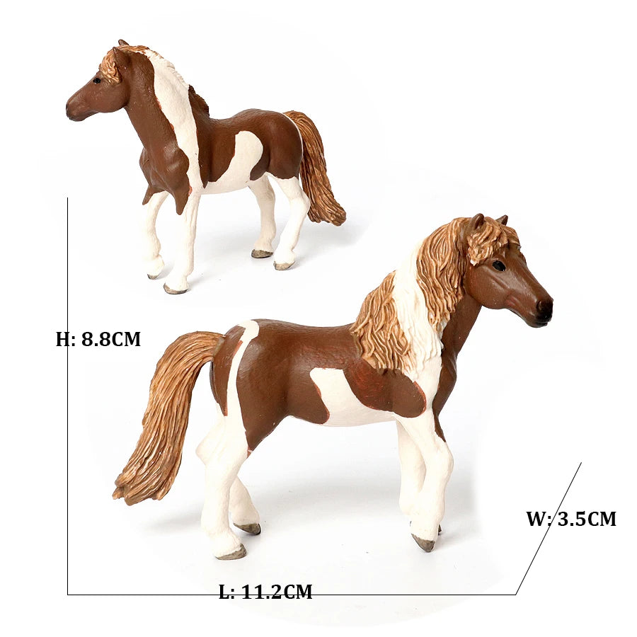 Horse & Farm Animal Figures – Playset