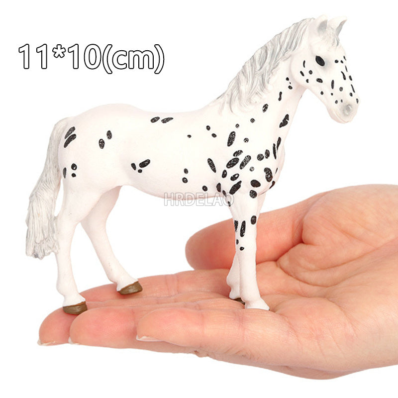 Farm Horse Model Figures – Appaloosa, Hanover, Clydesdale, Quarter & Arabian