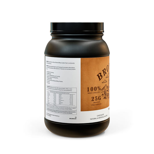 Whey Isolate Protein Supplement (907g, 2lb)