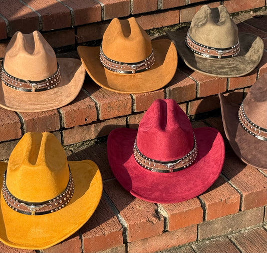 At Dusk Suede Cowboy Hat