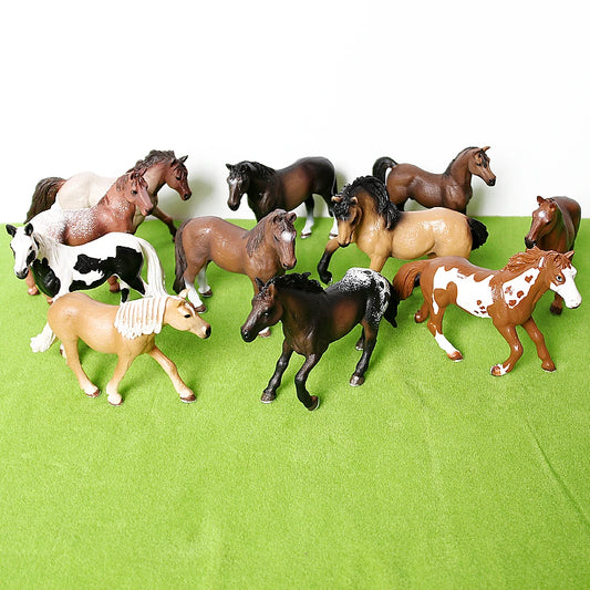 Realistic Horse Model Figures – Foal & Pony Collectibles