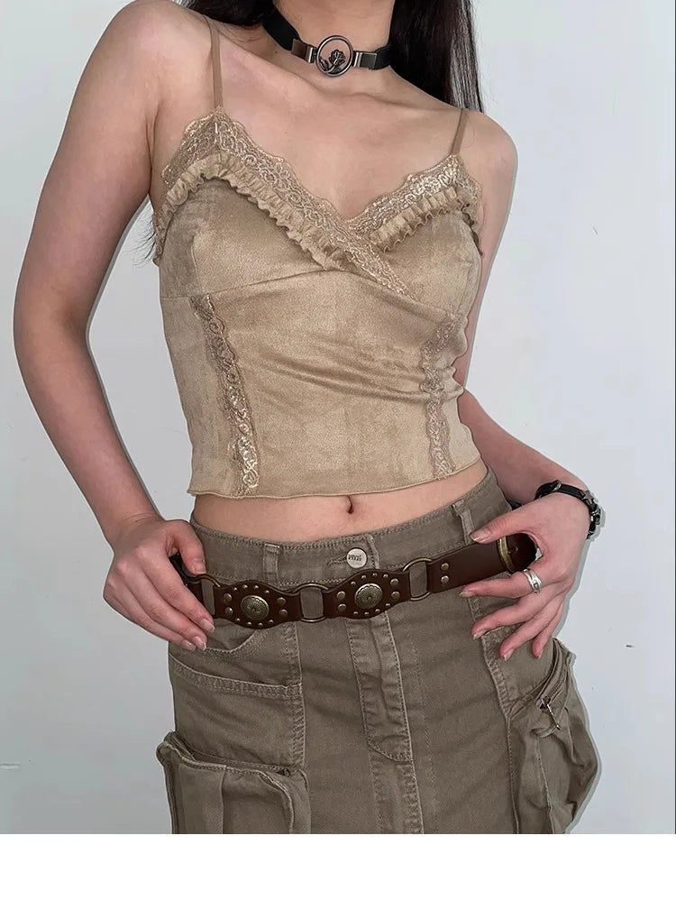 Western Cowboy Belt For Women 2025 New American Vintage Brown Rivet Belt Versatile Denim Belt With Ins Style