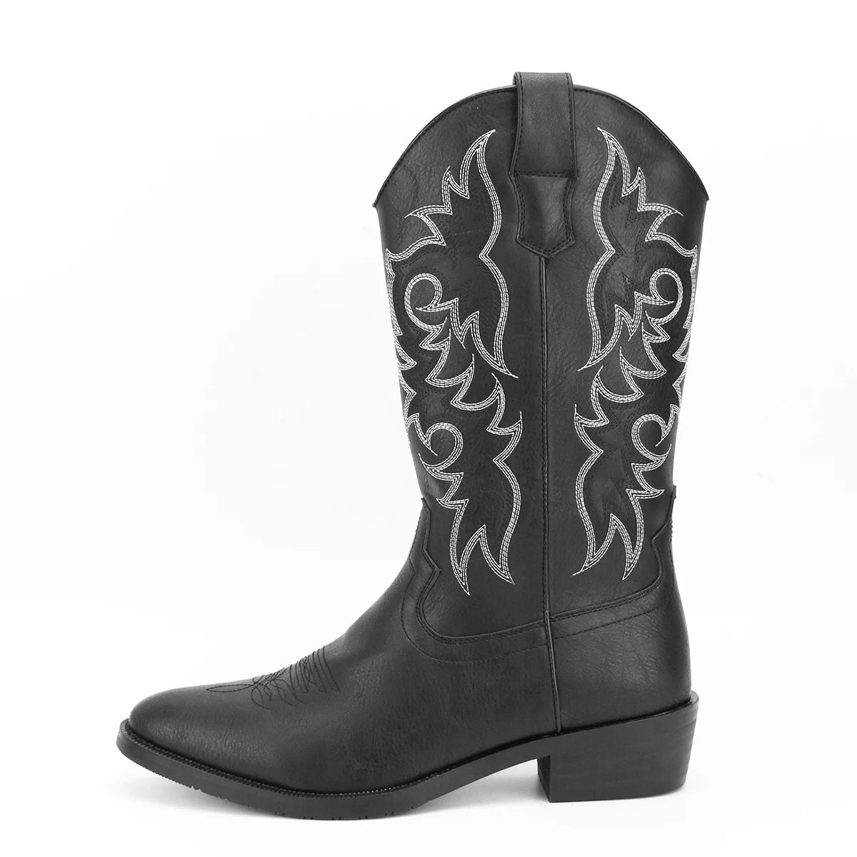 Men's Fashion Embroidered Desert Cowboy Boots