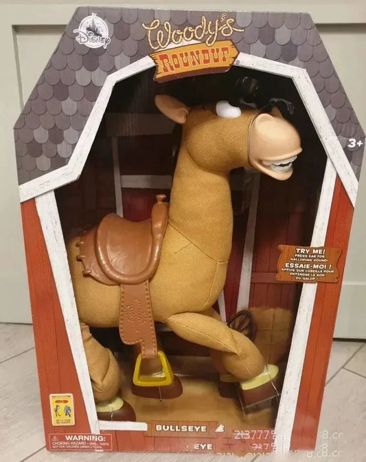 Toy Story 4 – Woody & Bullseye 18-Inch Interactive Sound Figure | Kids Gift & Collectible